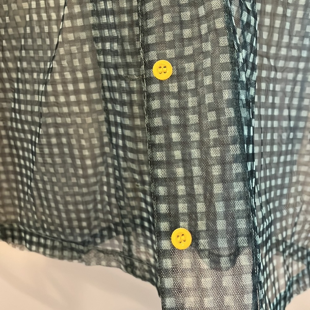 Cider checkered button down blouse - Picture 3 of 5